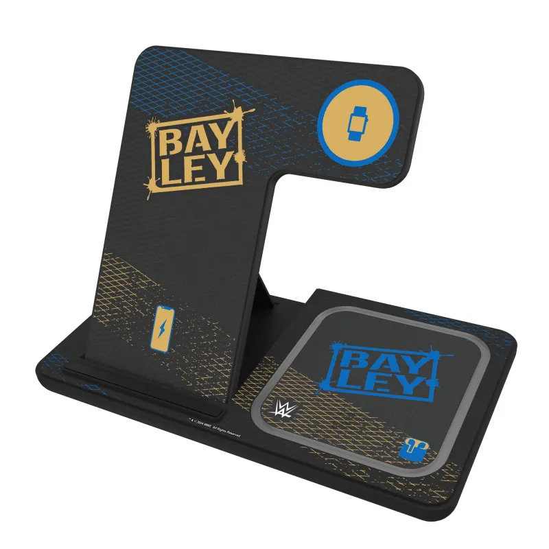 Keyscaper Black Bayley 3-In-1 Charging Station sold by WWE