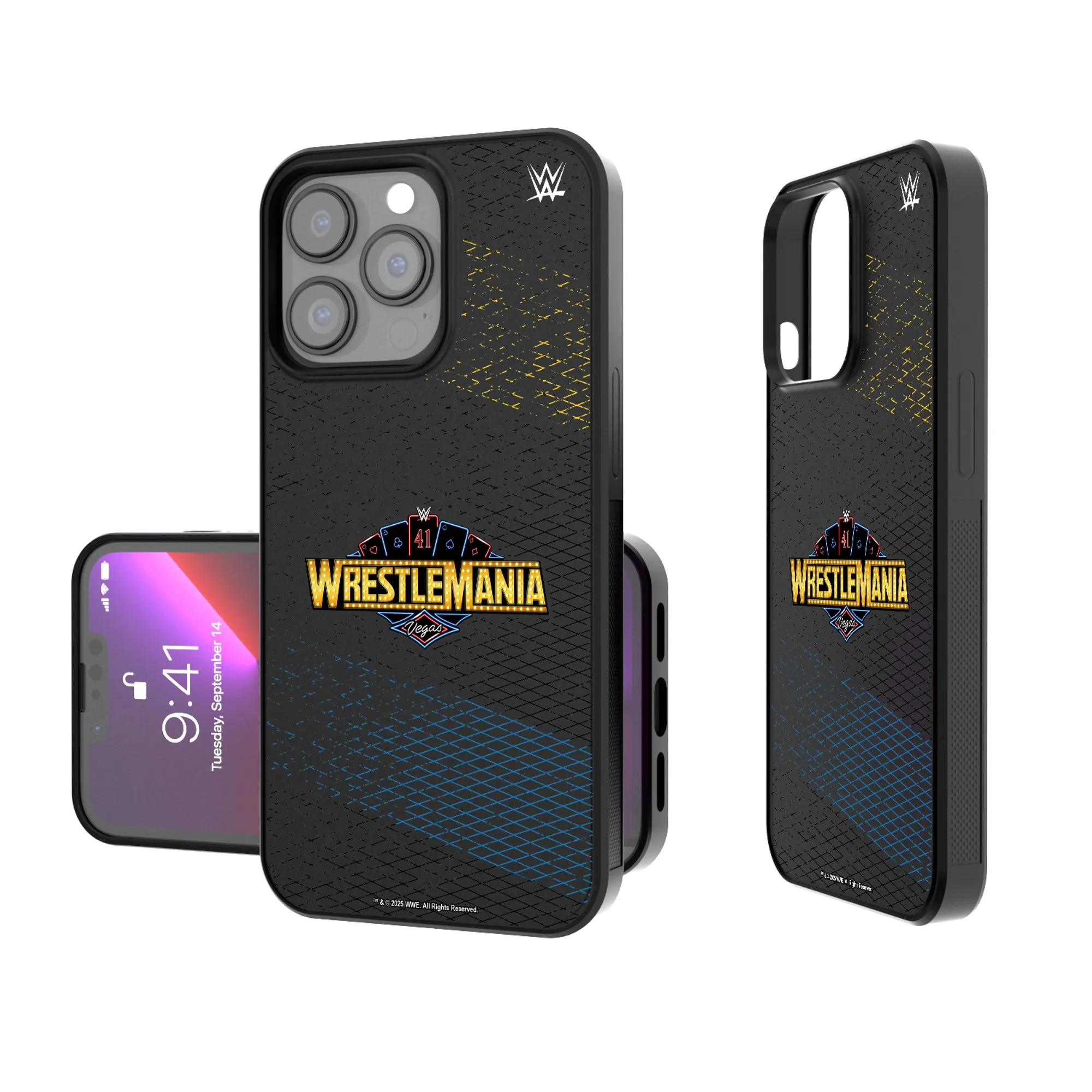 Keyscaper WrestleMania 41 iPhone Bump Case sold by WWE