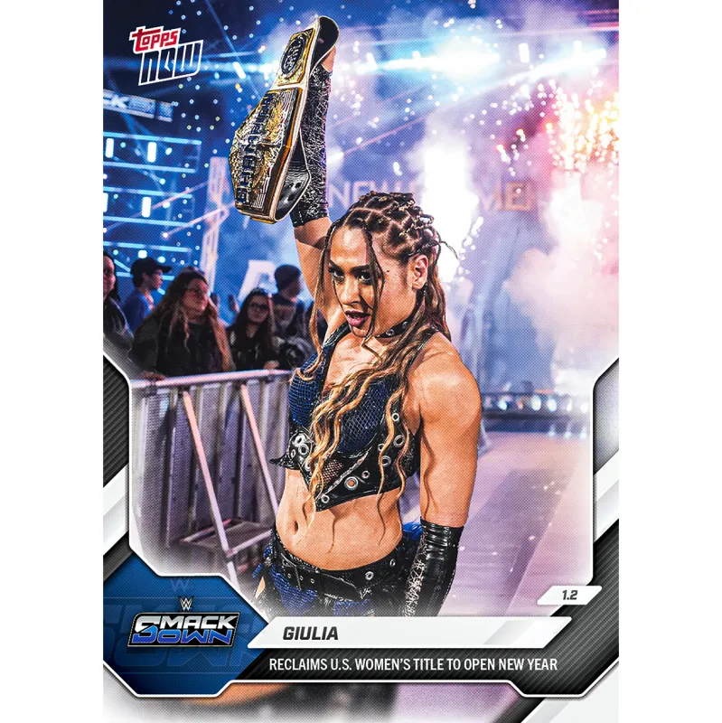Giulia - 2026 WWE Topps NOW® - Card 2 made by WWE