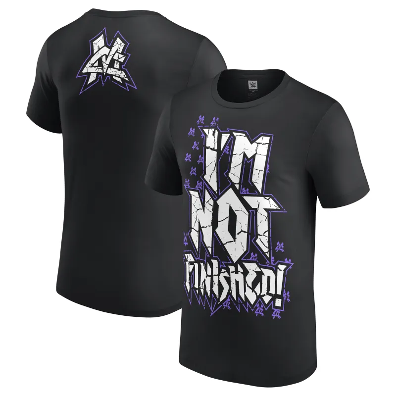 Men's Black Matt Cardona Superstar T-Shirt sold by WWE