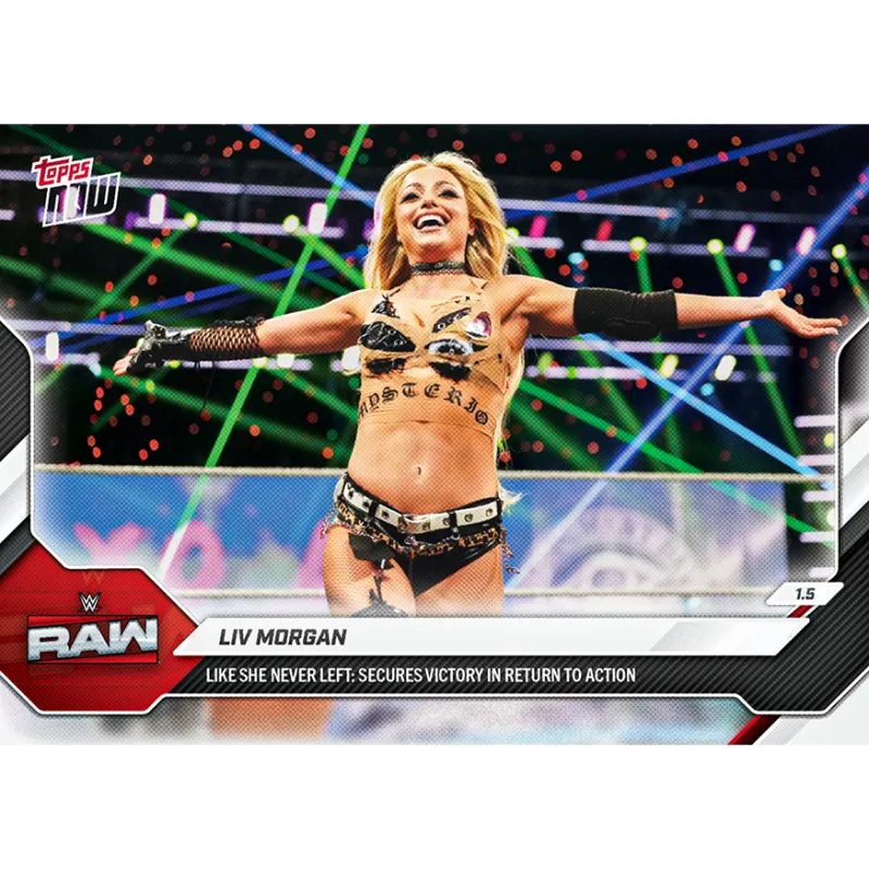 Liv Morgan - 2026 WWE Topps NOW® - Card 5 made by WWE