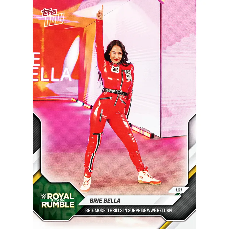 Brie Bella - 2026 WWE Topps NOW® - Card 15 made by WWE