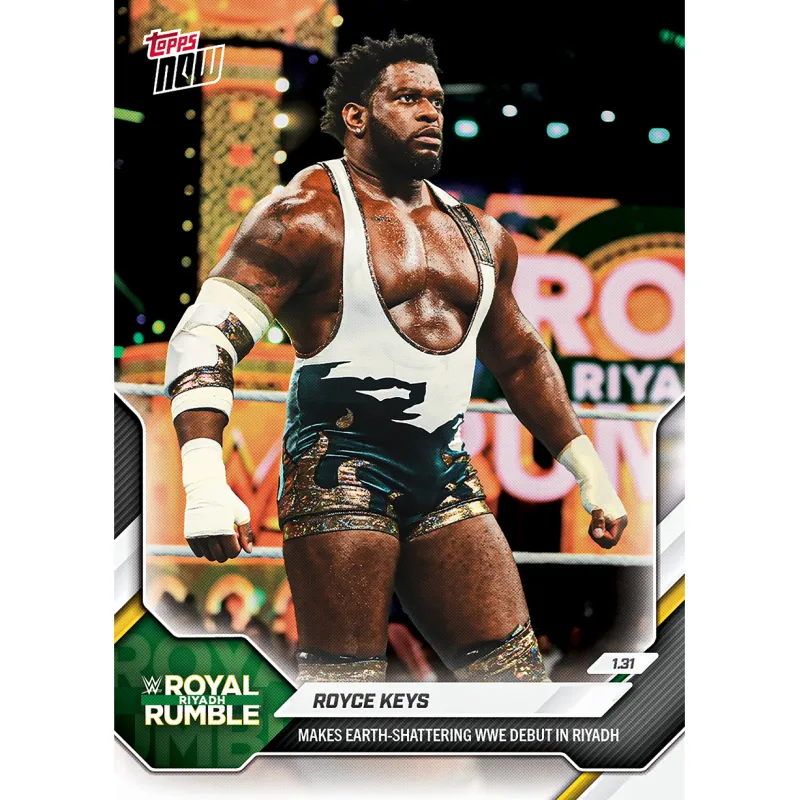 Royce Keys - 2026 WWE Topps NOW® - Card 14 made by WWE