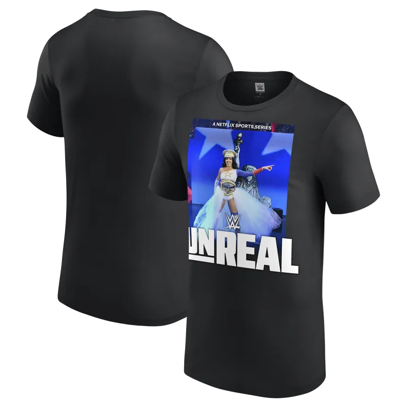 Men's Black Chelsea Green Unreal T-Shirt made by WWE