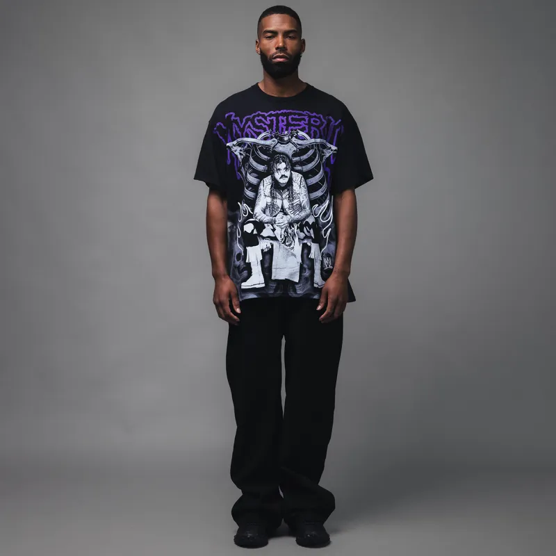 Men's WWE x Complex Black Dominik Mysterio T-Shirt made by Complex