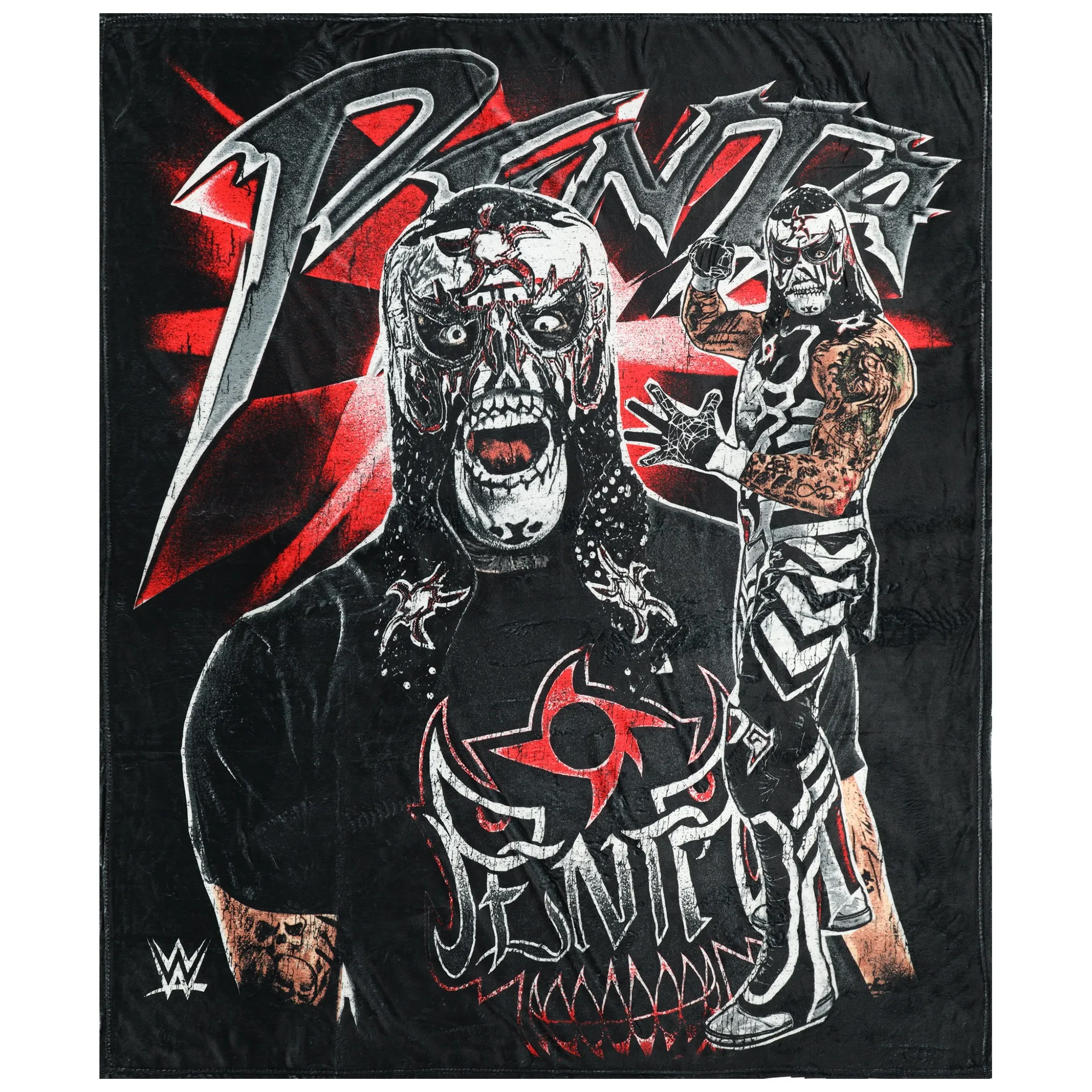 Big League Pillows Penta 50" x 60" Throw Blanket sold by WWE