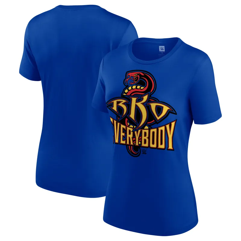 Women's Blue Randy Orton Cobalt T-Shirt made by WWE
