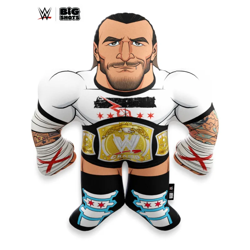 Big League Pillows CM Punk Spinner Retro Big Shots Pillow sold by WWE