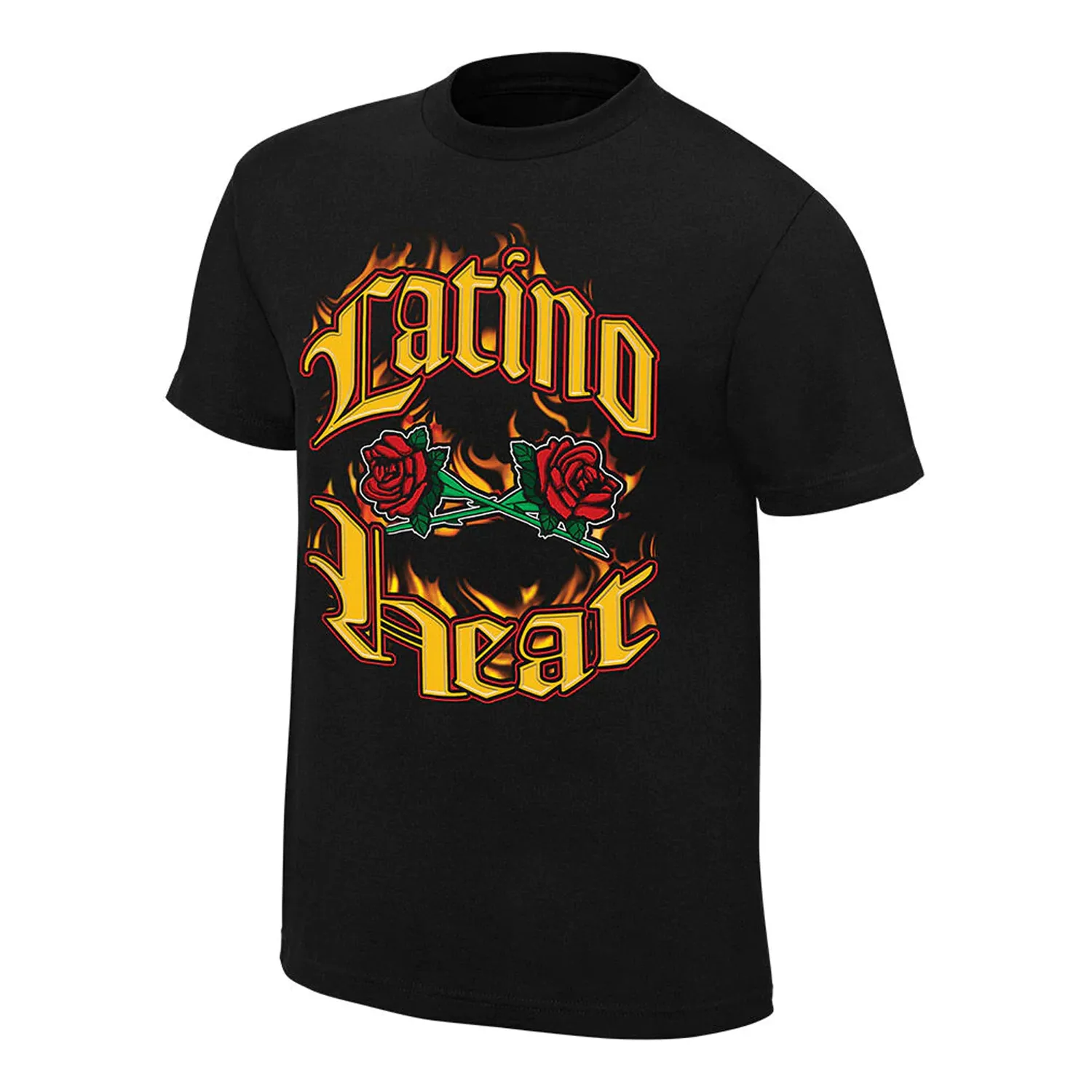 Men's Black Eddie Guerrero Retro Can You Stand The Heat T-Shirt sold by WWE