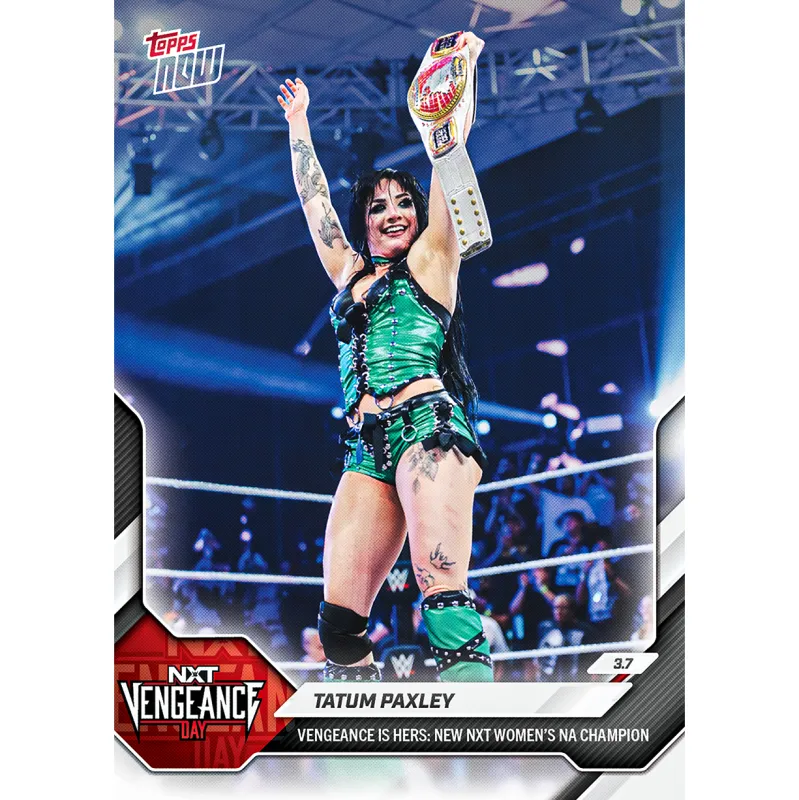 Tatum Paxley - 2026 WWE Topps NOW® - Card 30 made by WWE