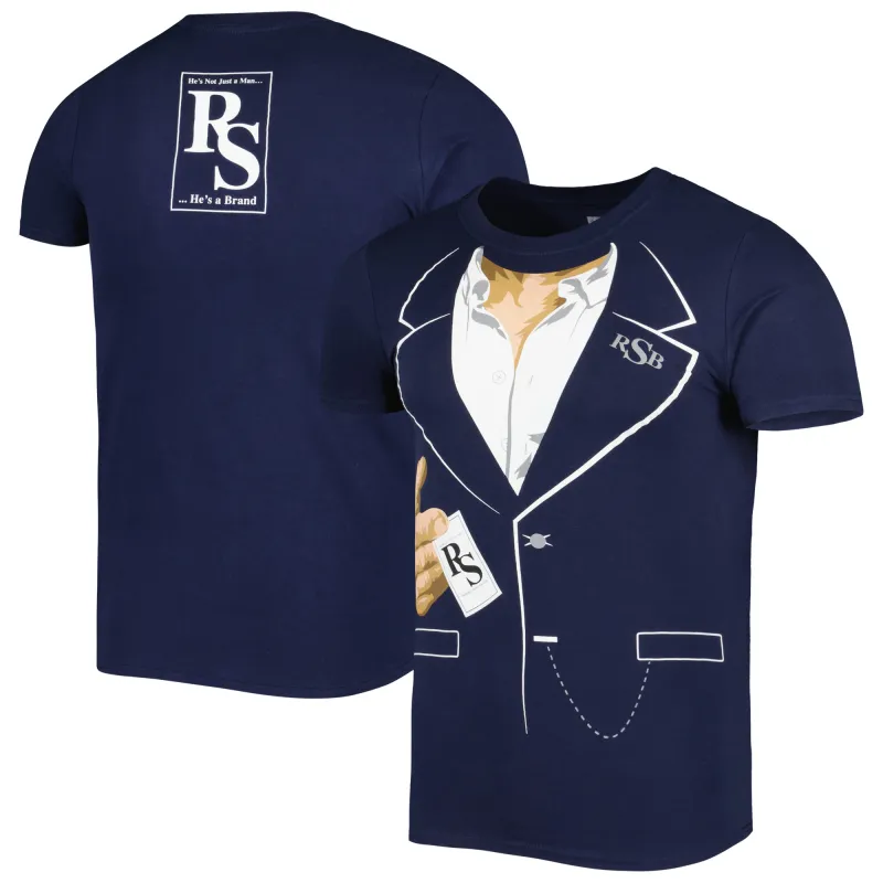 Men's Black Robert Stone Business Suit T-Shirt made by WWE