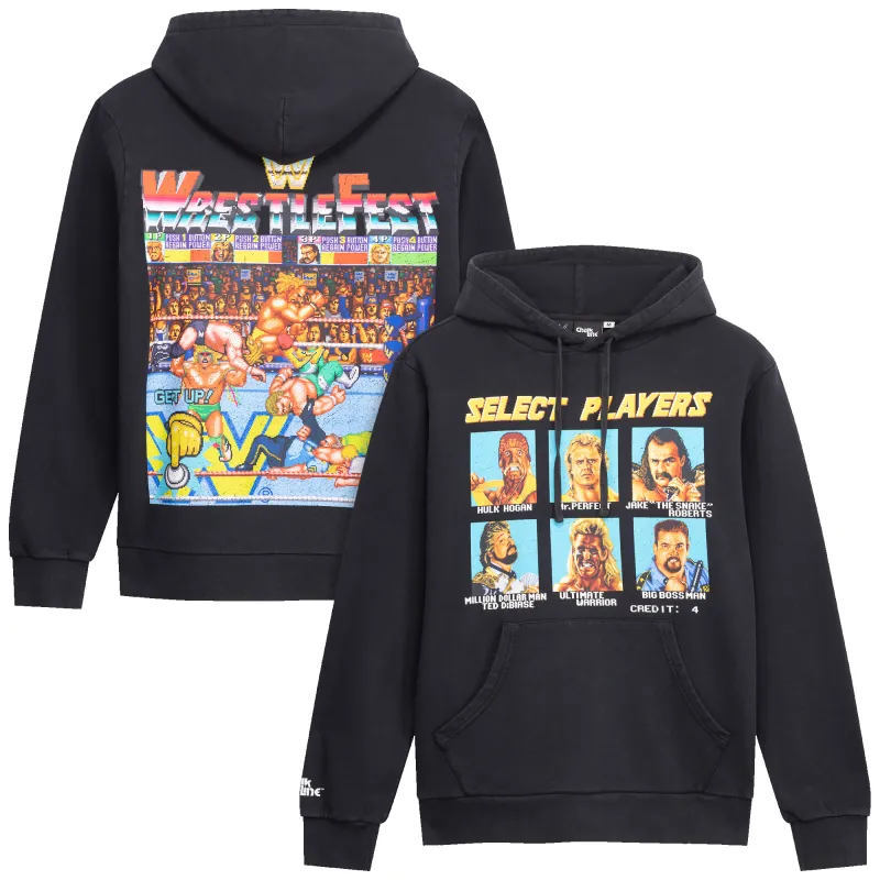 Men's Chalk Line Black Royal Rumble Wrestlefest Player Select Hoodie made by WWE