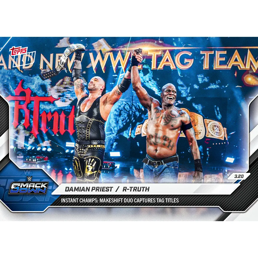 Damian Priest / R-Truth - 2026 WWE Topps NOW® - Card 32 sold by WWE