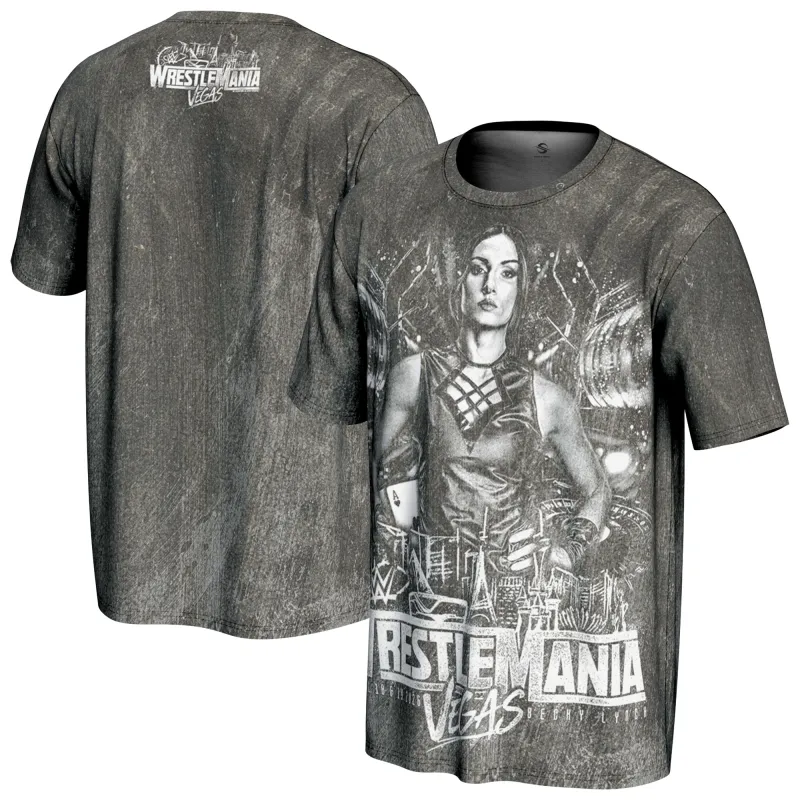 Men's ProSphere Black Becky Lynch WrestleMania 42 Superstar T-Shirt made by WWE