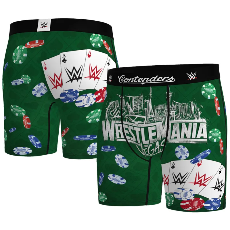 Contenders Clothing WrestleMania 42 Gambler Boxer Briefs made by WWE