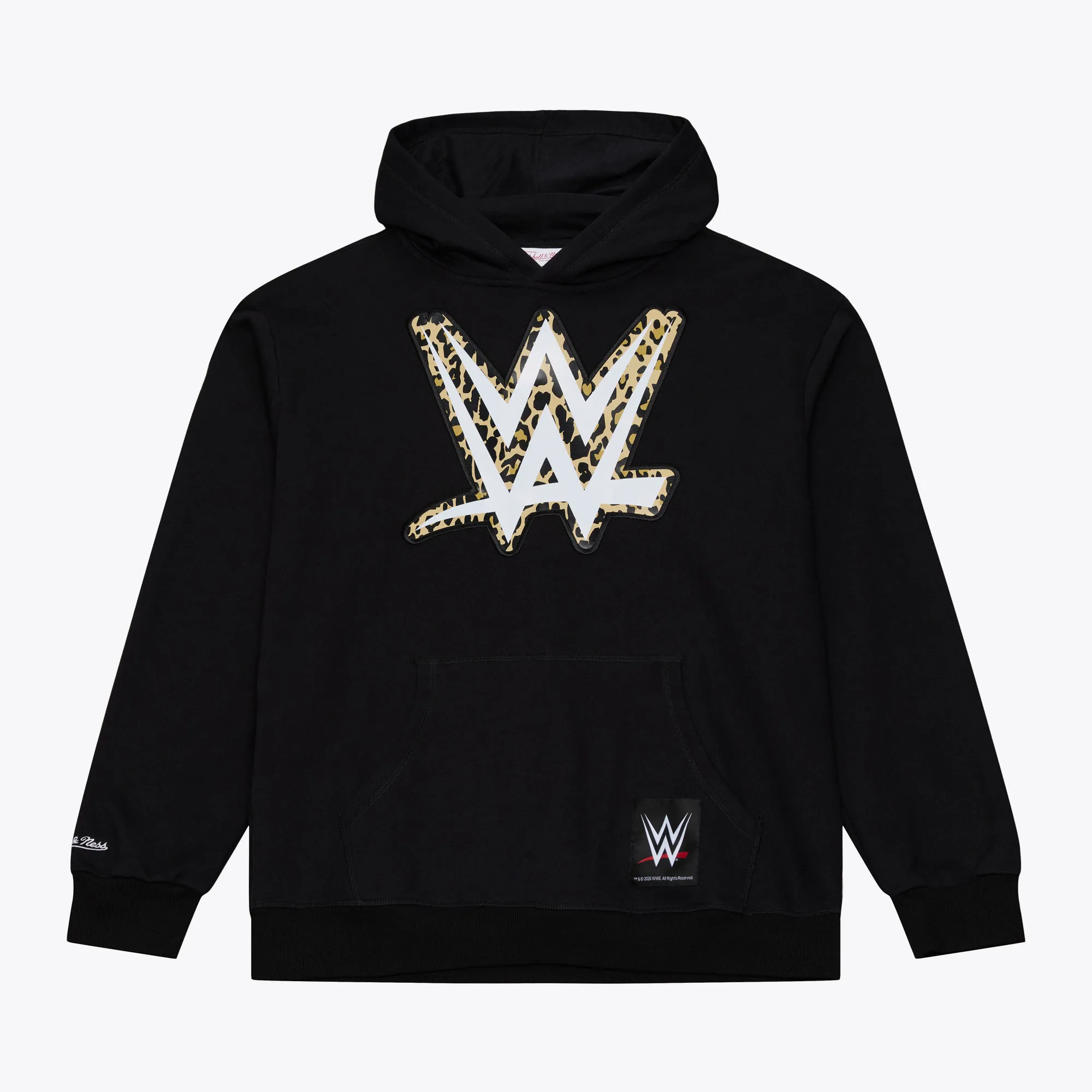 Men's Mitchell & Ness Black WrestleMania 42 Fleece Hoodie sold by WWE