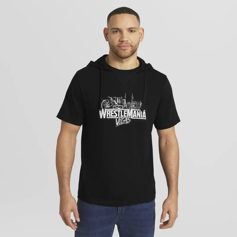 Men's Darius Rucker Collection by Fanatics Black WrestleMania 42 Hooded T-Shirt made by WWE