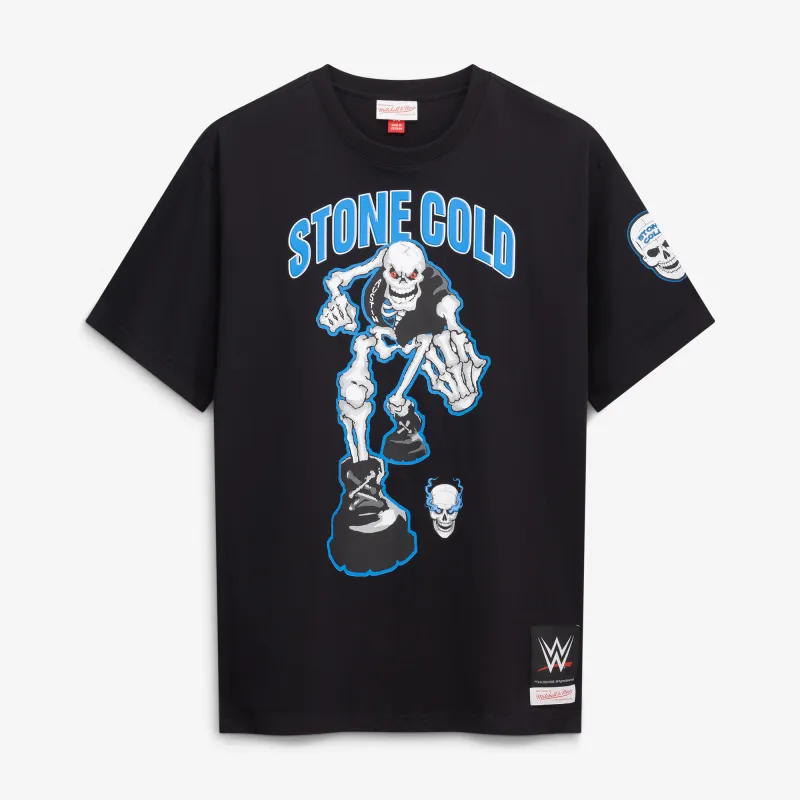 Men's Mitchell & Ness Black "Stone Cold" Steve Austin 3:16 Day T-Shirt made by Mitchell & Ness