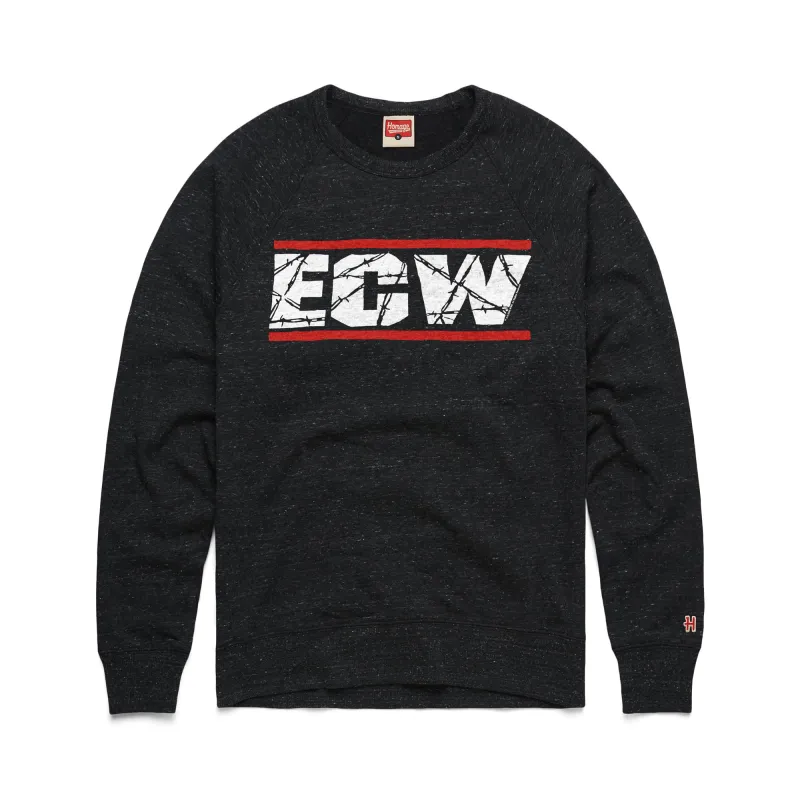 Men's Homage Charcoal ECW Sweatshirt made by HOMAGE