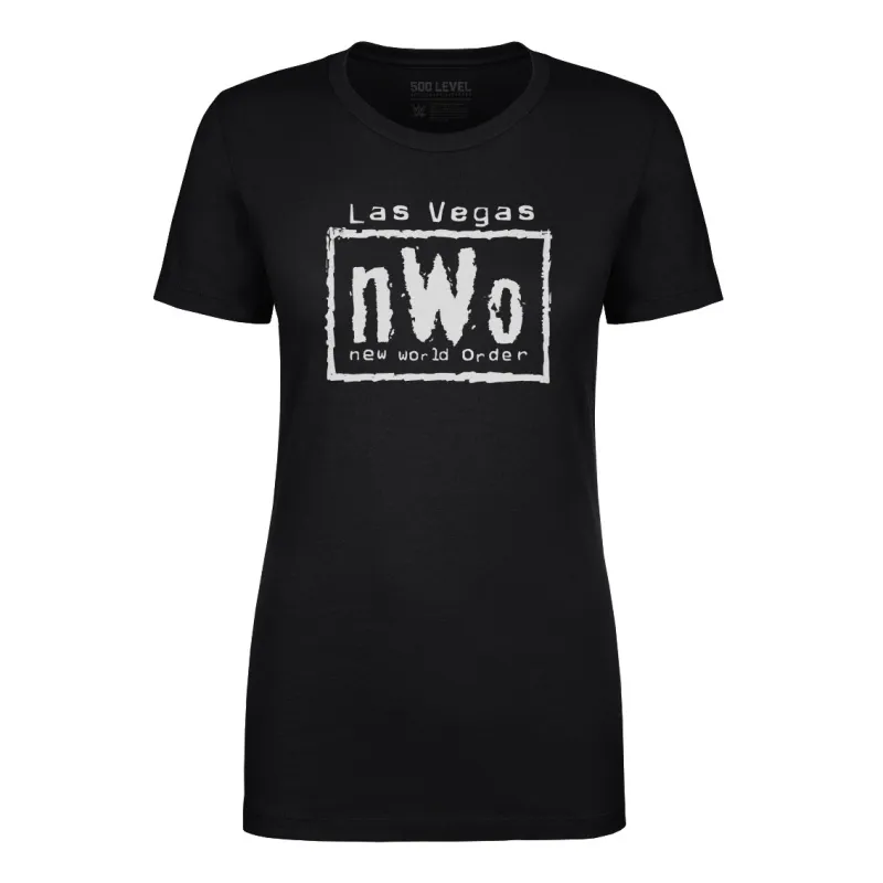 Women's 500 Level Black nWo Las Vegas T-Shirt made by 500 Level