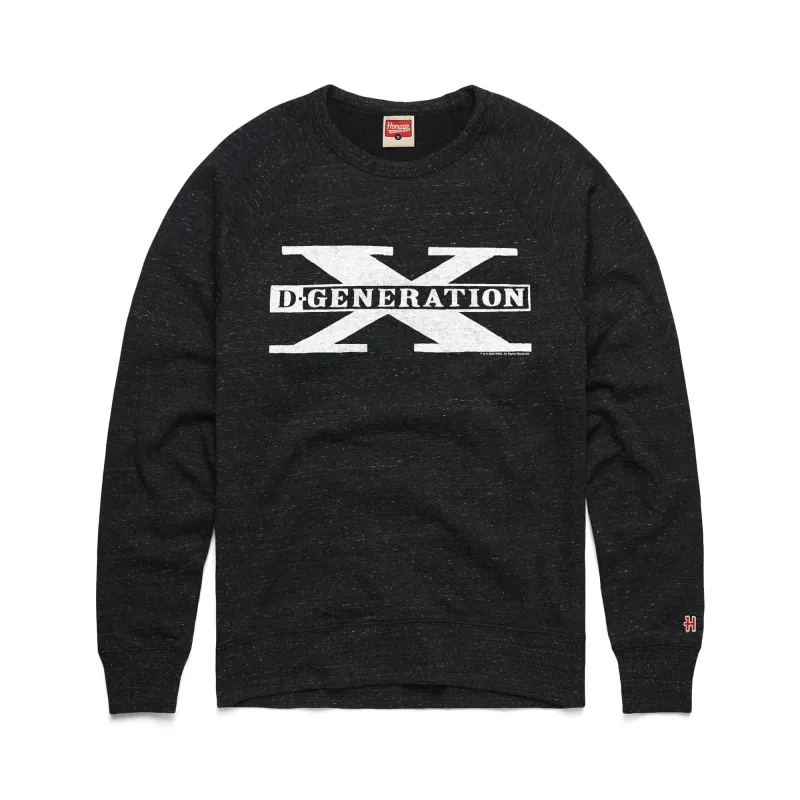Men's Homage Charcoal D-Generation X Sweatshirt made by HOMAGE