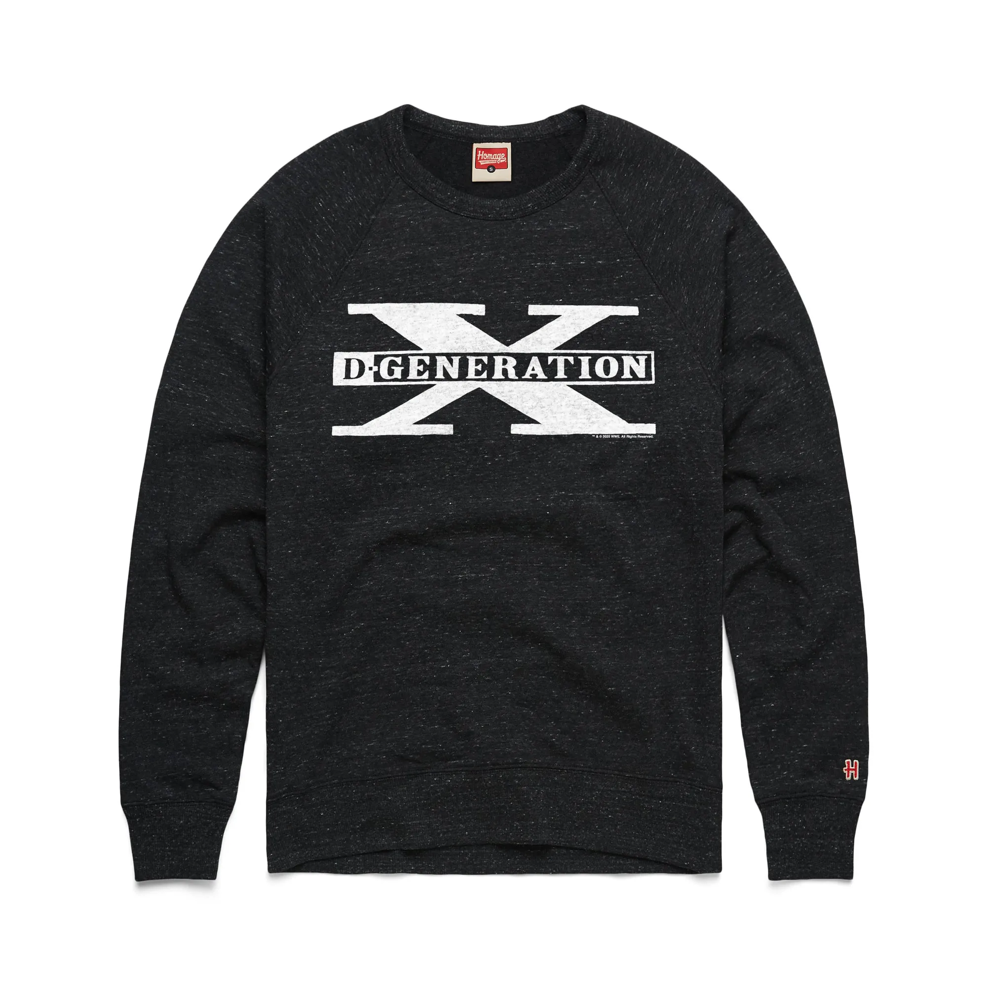 Men's Homage Charcoal D-Generation X Sweatshirt sold by WWE