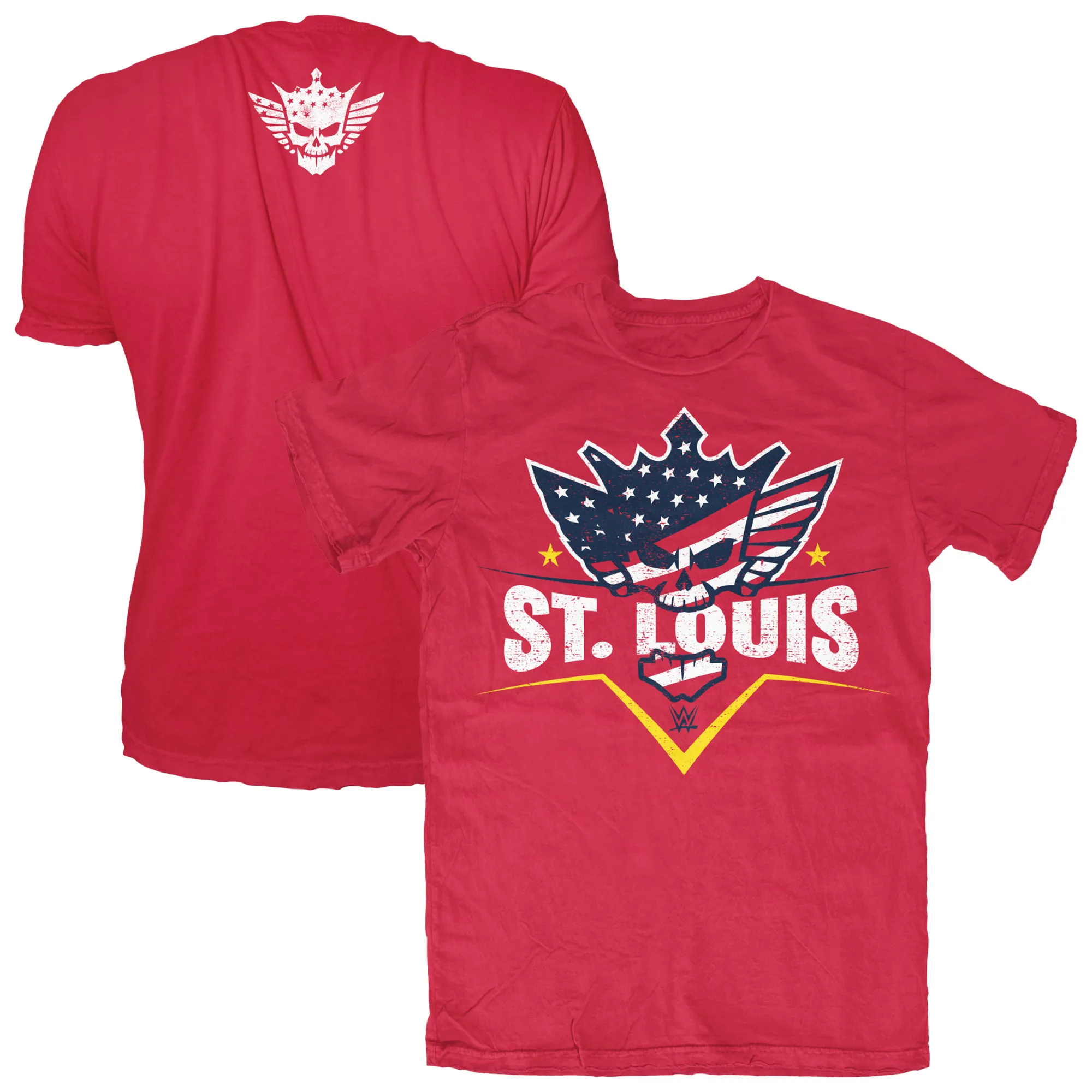 Men's Red Cody Rhodes Nightmare St. Louis T-Shirt sold by WWE