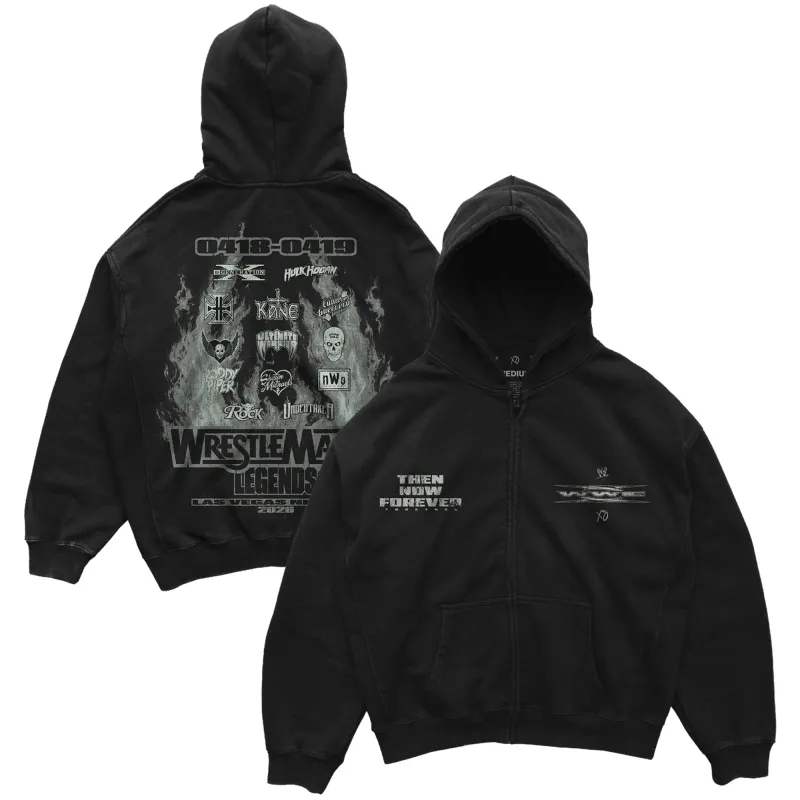 WWE x XO LEGENDS Zip Hoodie made by WWE