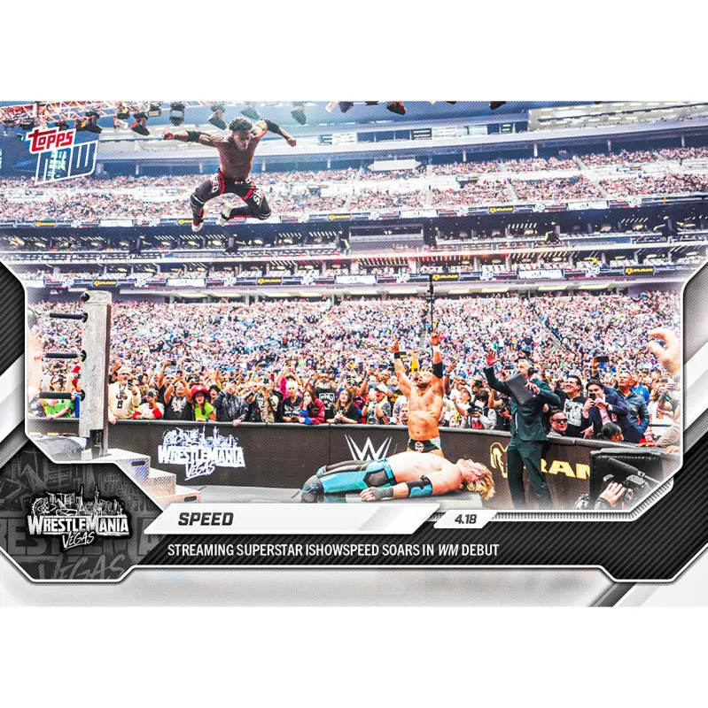 Speed - 2026 WWE Topps NOW® - Card 43 made by WWE