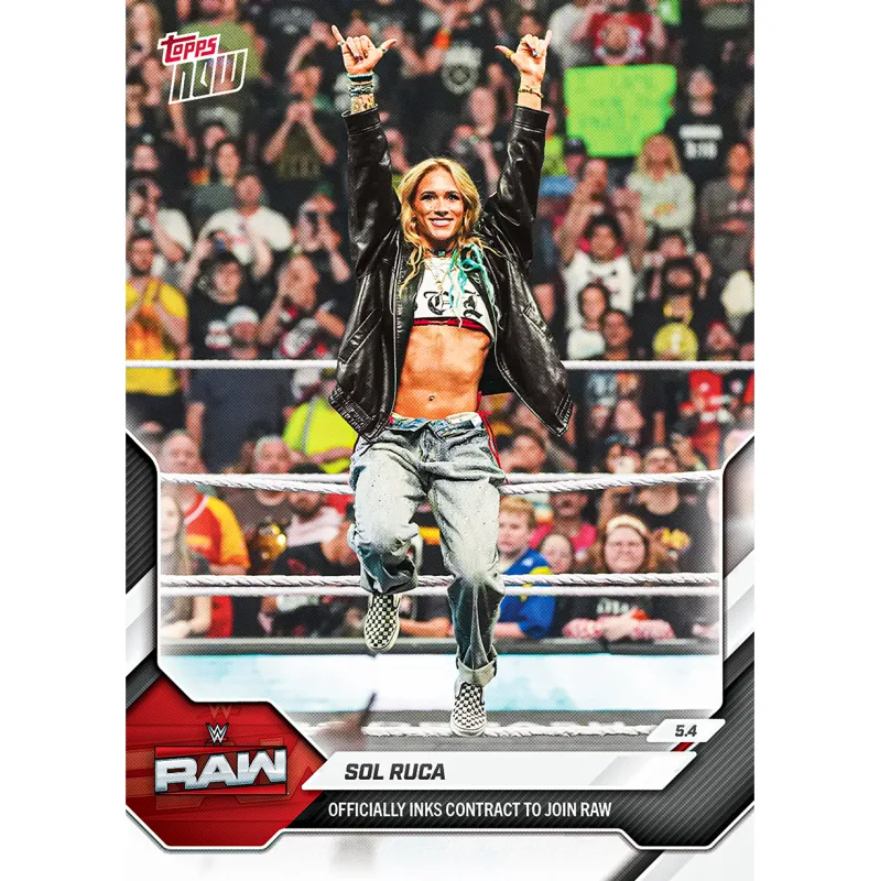 Sol Ruca - 2026 WWE Topps NOW® - Card 55 made by WWE