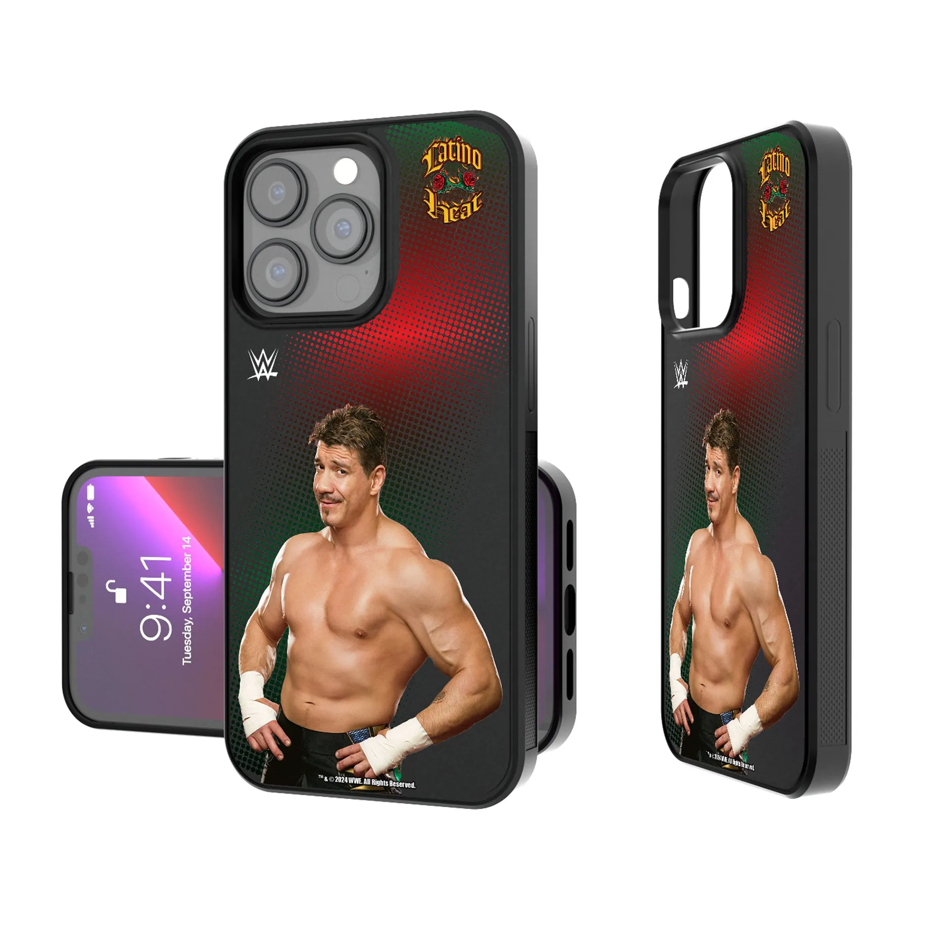 Keyscaper Eddie Guerrero Bump Case with 8.2ft Drop Protection sold by WWE