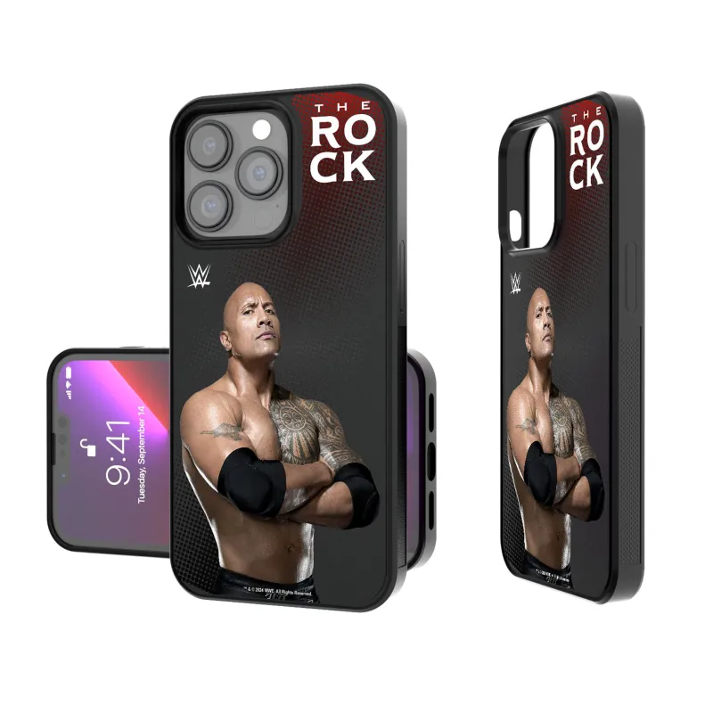 Keyscaper The Rock Bump Case with 8.2ft Drop Protection made by WWE