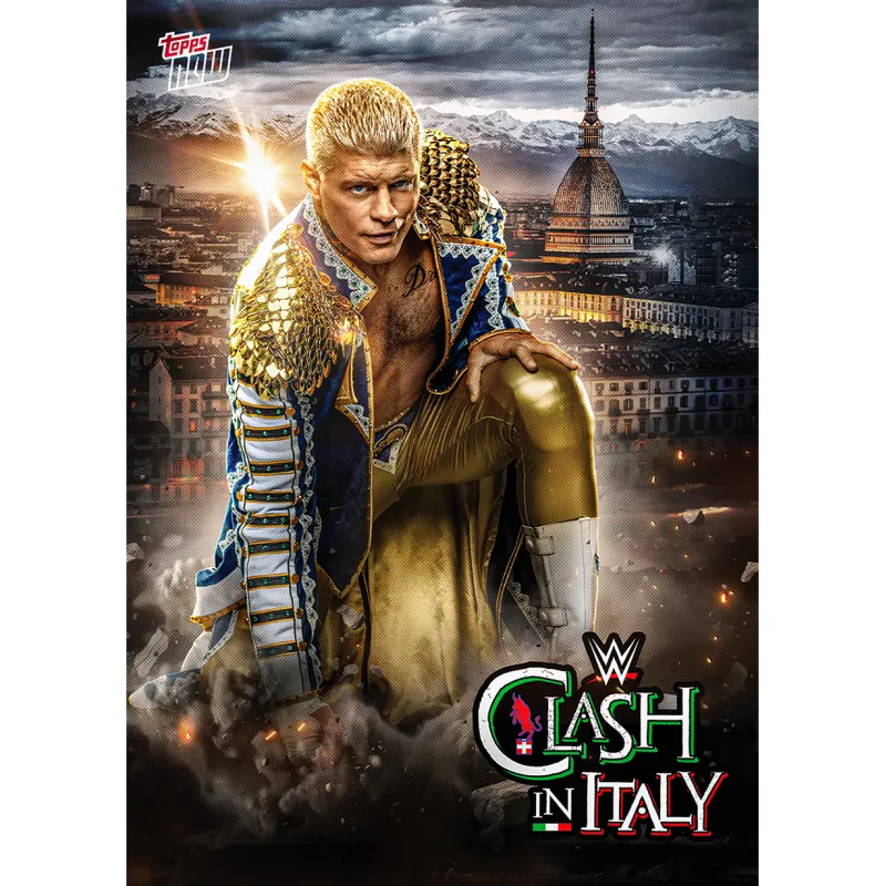 Clash in Italy - 2026 WWE Topps NOW® - Card CITA - LOOK FOR SHORT PRINTS made by WWE