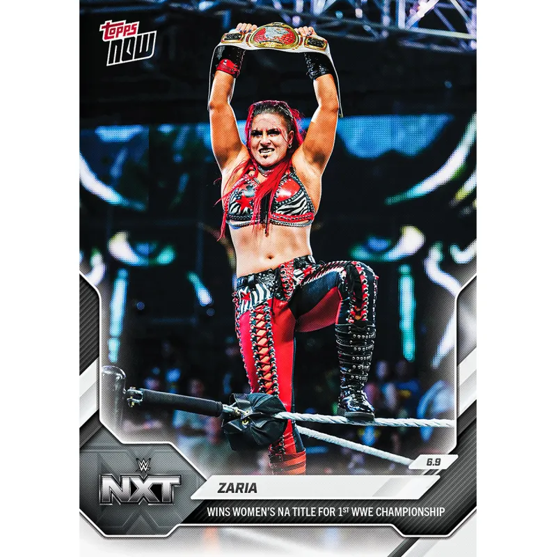 Zaria - 2026 WWE Topps NOW® - Card 64 made by WWE