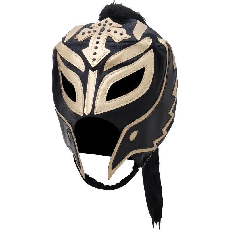 Black/Gold Rey Mysterio Replica Mask made by WWE