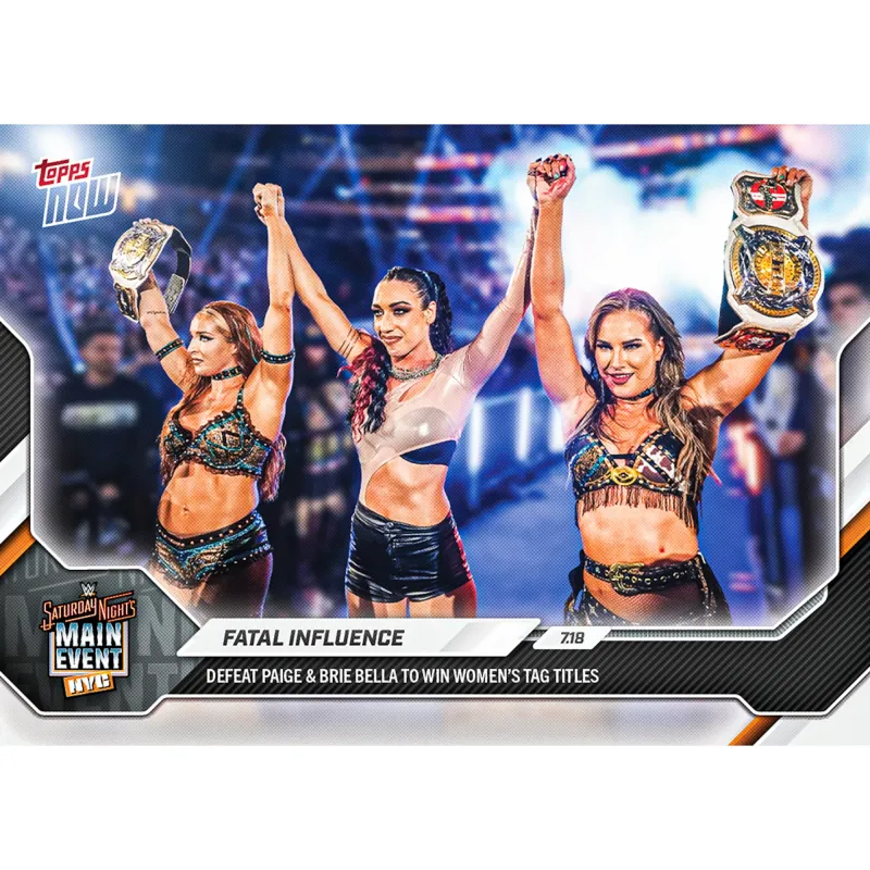 Fatal Influence - 2026 WWE Topps NOW® - Card 71 made by WWE
