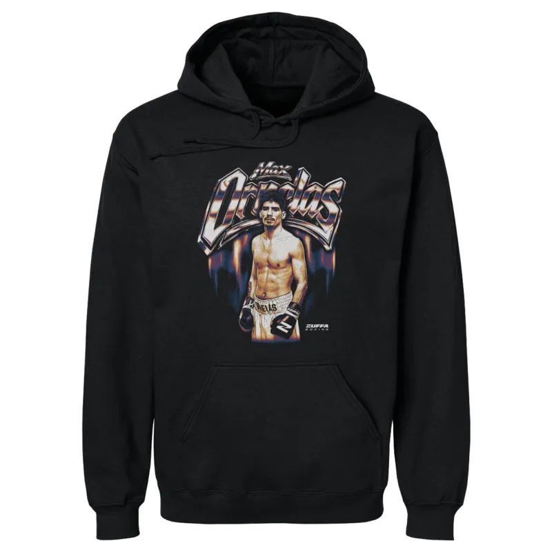 Men's 500 Level  Black Max Ornelas Zuffa Boxing Graphic Hoodie made by 500 Level