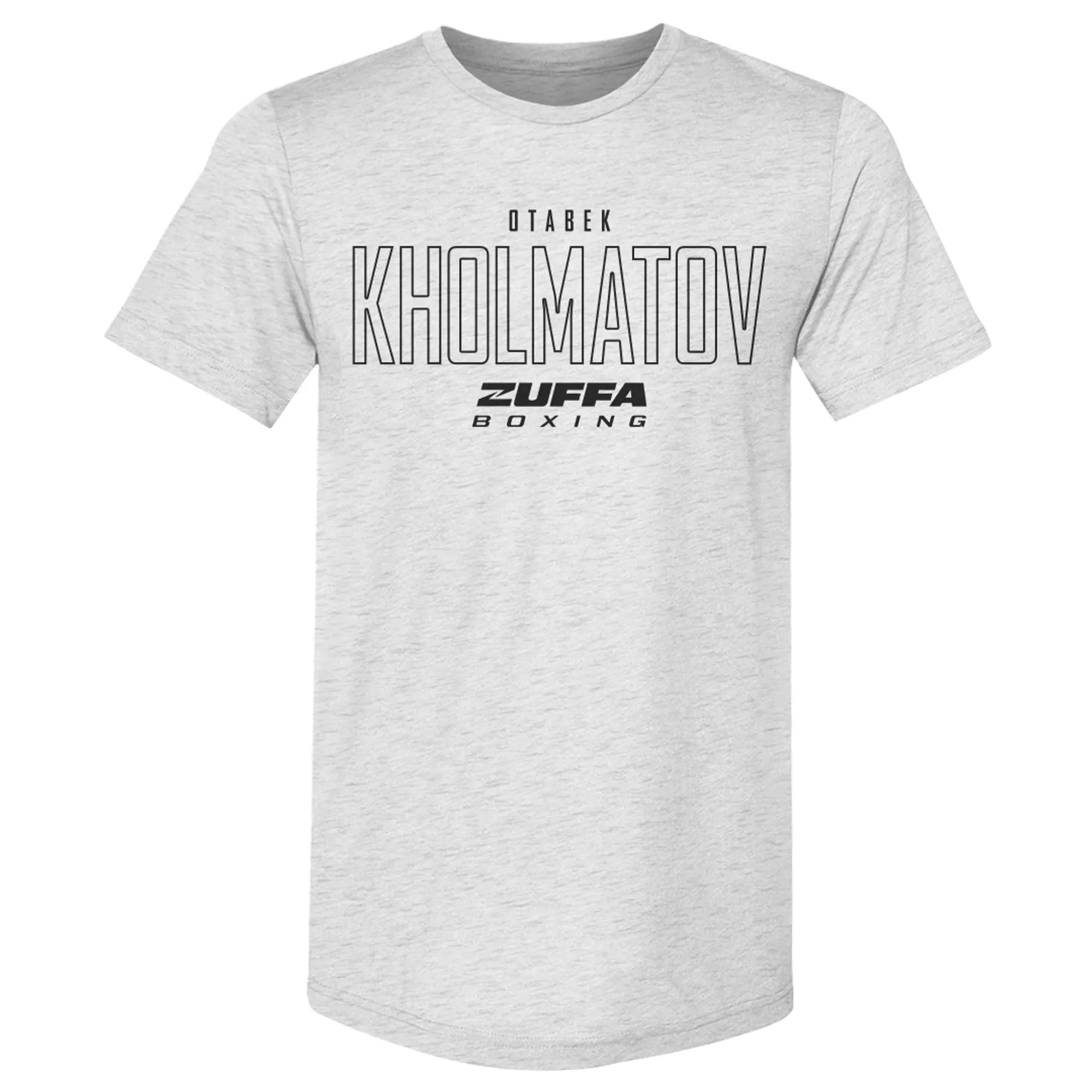 Men's 500 Level Ash Otabek Kholmatov Zuffa Boxing Premium Tri-Blend T-Shirt sold by WWE
