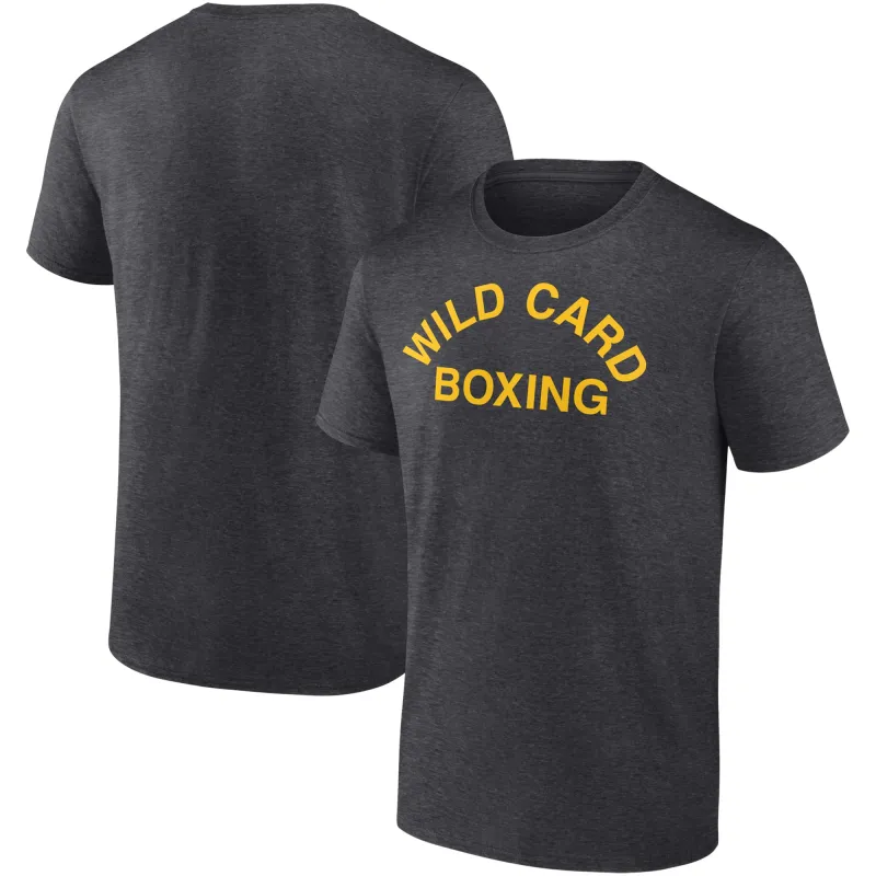 Charcoal Wild Card Boxing "It Ain't Easy" T-Shirt made by WWE