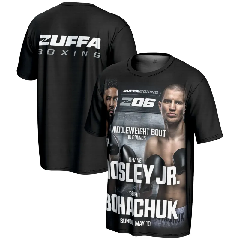 Men's ProSphere Black Z06 Matchup T-Shirt made by WWE