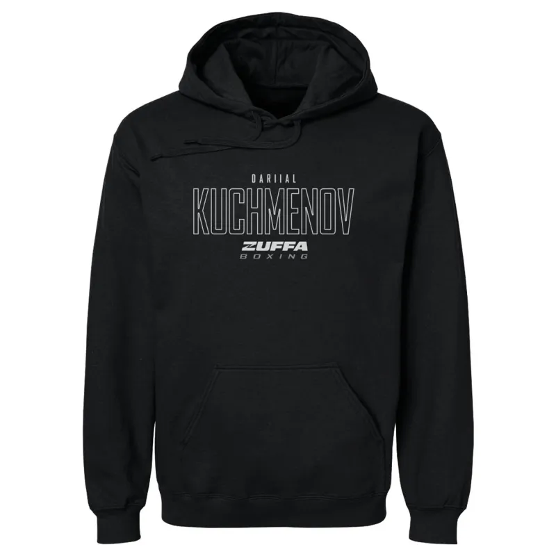 Men's 500 Level  Black Dariial Kuchmenov Zuffa Boxing Hoodie made by 500 Level