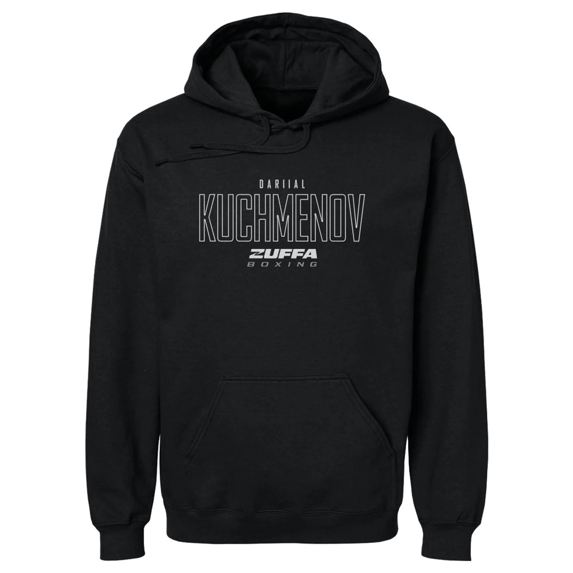 Men's 500 Level Black Dariial Kuchmenov Zuffa Boxing Hoodie sold by WWE