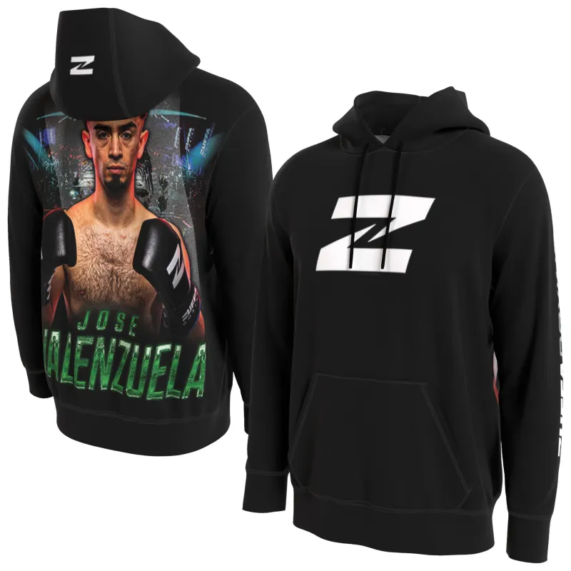 Men's ProSphere Jose Valenzuela Black Hoodie made by WWE