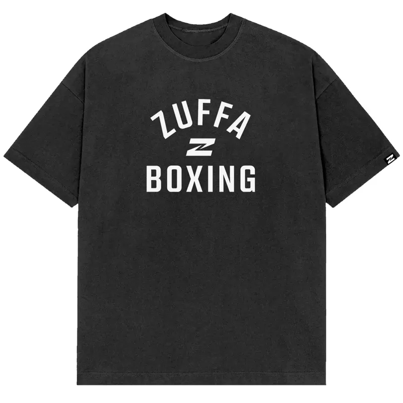 Men's Black Zuffa Boxing Heavyweight Boxy T-Shirt made by UFC