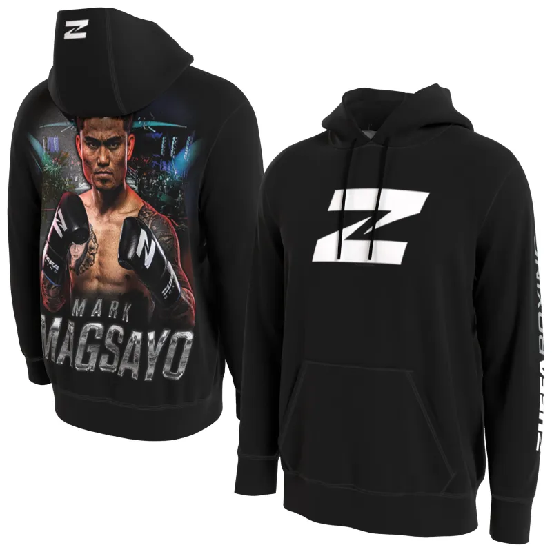 Men's ProSphere Mark Magsayo Black Hoodie made by WWE