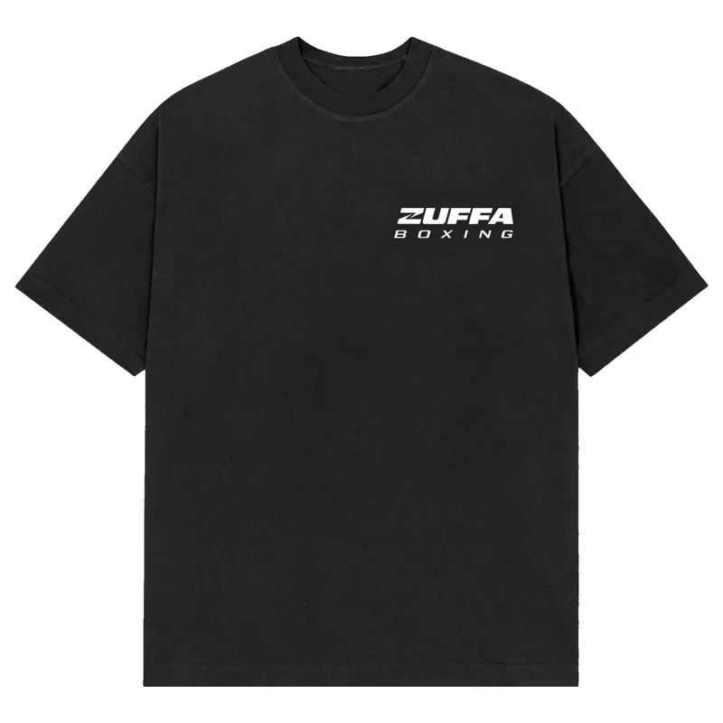 Men's Black Zuffa Boxing Round One T-Shirt made by UFC