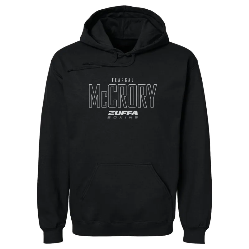 Men's 500 Level Black Feargal McCrory Zuffa Boxing Hoodie made by 500 Level
