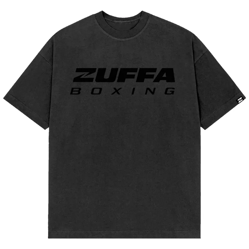 Men's Black Zuffa Boxing Tonal T-Shirt made by UFC
