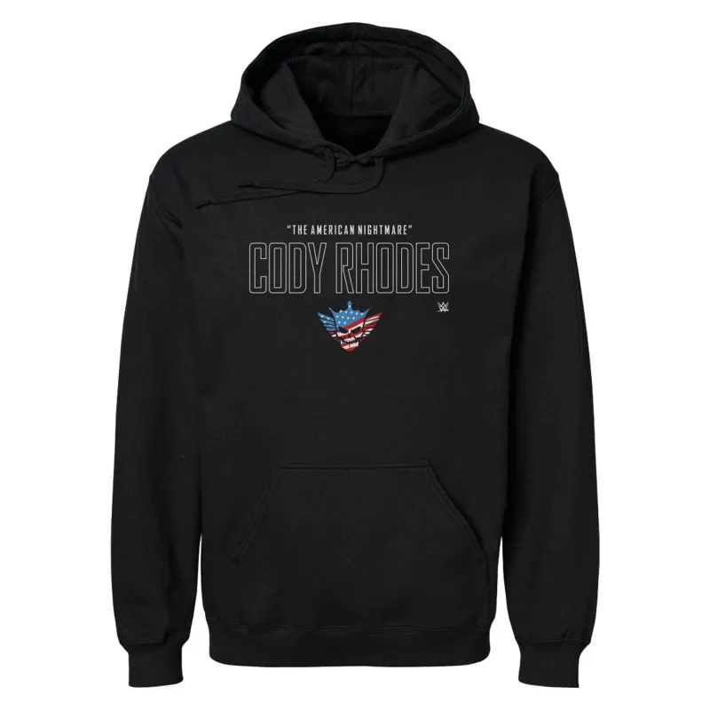 Men's 500 Level Black Cody Rhodes WWE Elite Hoodie made by 500 Level
