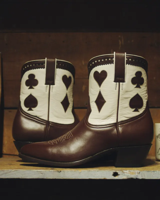 Five Card Stud Boots made by Wythe NY